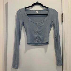 Aritzia Blue Top